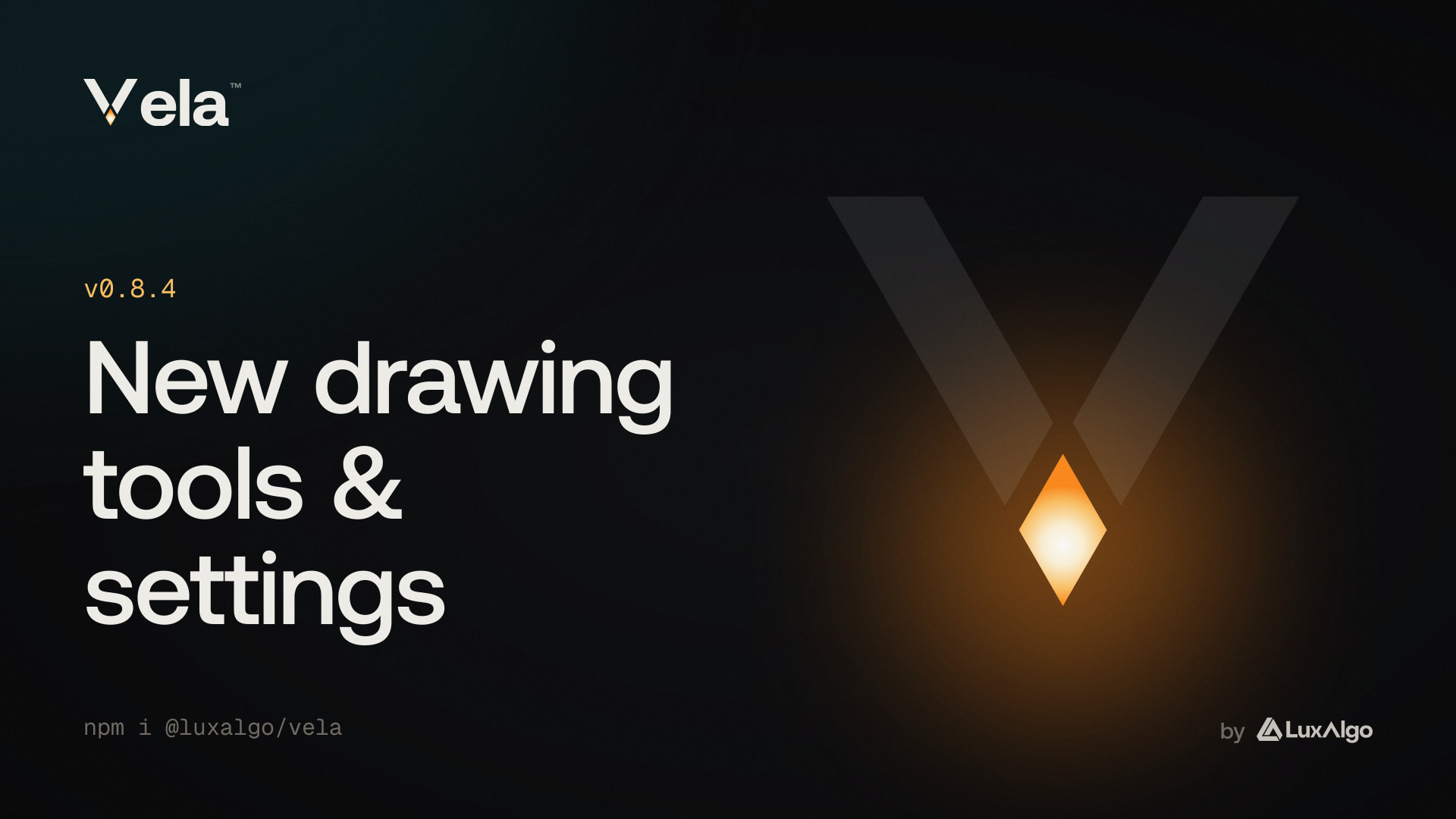 Drawing Tools Remember Their Settings in Vela 0.8.4
